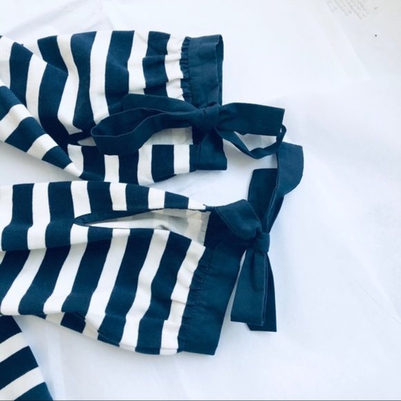 EUC J. Crew Striped Off-the-Shoulder Top - Picture 4 of 8